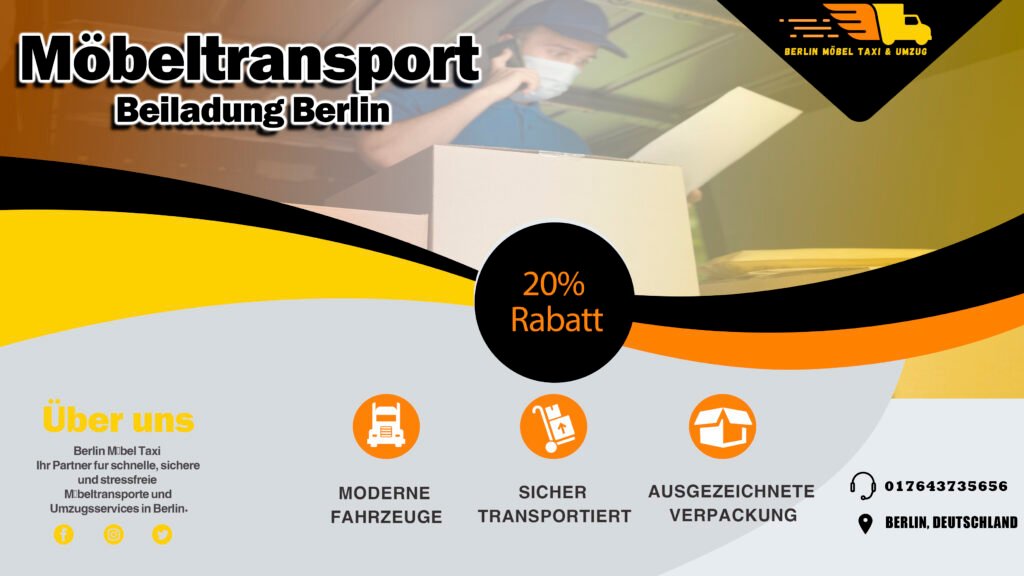 Möbeltransport Beiladung Berlin